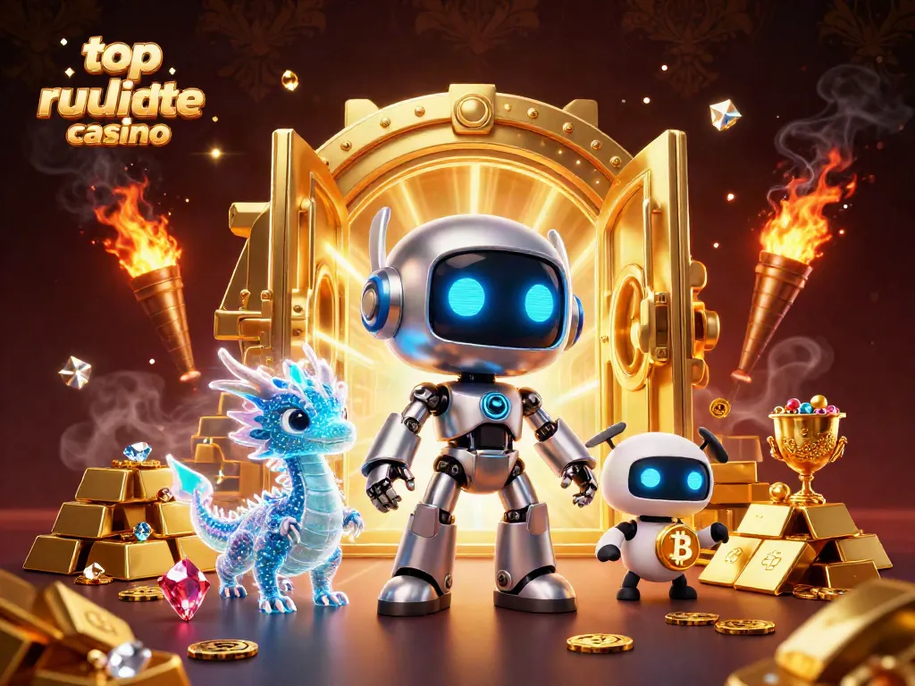 Experience the excitement of the top online roulette casino with this vibrant 3D illustration featuring neon elements.