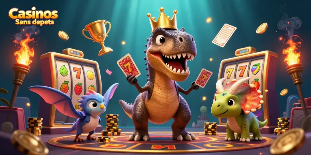 Les Casinos Sans dépôt proposent une expérience de jeu unique sans dépôt initial, jeux de casino illustrés.